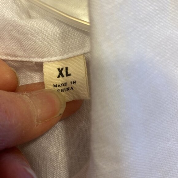 Todd Snyder Navot Miller 100% Linen S/S button up shirt Sz XL. - Picture 4 of 6